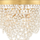 Fiona 13.75'' Flush Mount in Antique Gold - Additional View (FIO-A9103-GA-WH)