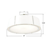 Fulton 24'' Semi Flush Mount - Dimensions Diagram (FUL-907-PN_CEILING)