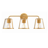 Fulton 23.25'' Bathroom Vanity in Antique Gold - Front View (FUL-913-GA-CL)