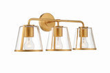 Fulton 23.25'' Bathroom Vanity in Antique Gold - Additional View (FUL-913-GA-CL)