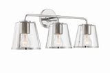 Fulton 23.25'' Bathroom Vanity in Polished Nickel - Additional View (FUL-913-PN-CL)