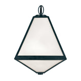 Glacier 14'' Outdoor Sconce in Black Charcoal - Additional View (GLA-9702-OP-BC)