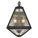 Glacier 11'' Outdoor Sconce in Black Charcoal - Additional View (GLA-9722-WT-BC)