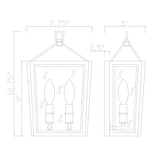 HRK-2501-LG-NY - Dimensions Diagram (HRK-2501-LG-NY)