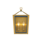 HRK-2501-LG-NY in Luxe Gold - NAVY - Front View (HRK-2501-LG-NY)