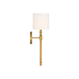 Herrick 6.25" Sconce in Luxe Gold - NAVY - Additional View (HRK-2511-LG-NY)