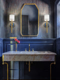 HRK-2511-LG-NY in Luxe Gold - NAVY - Lifestyle View (HRK-2511-LG-NY)