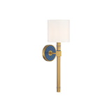 HRK-2511-LG-NY in Luxe Gold - NAVY - Front View (HRK-2511-LG-NY)