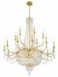 Haywood 40'' Chandelier in Aged Brass - Additional View (HWD-7722-AG)