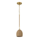 Jace 6'' LED Pendant in Soft Gold - Additional View (JAC-10502-SG)
