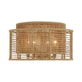 Jayna 15'' Flush Mount in Burnished Silver - Additional View (JAY-A5000-BS)