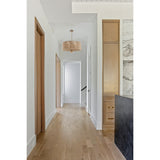 Jessa 24'' Chandelier in Burnished Silver - Lifestyle View (JES-B7105-BS)