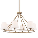 Keenan 31.25'' Chandelier in Vibrant Gold - Additional View (KEE-A3006-VG)