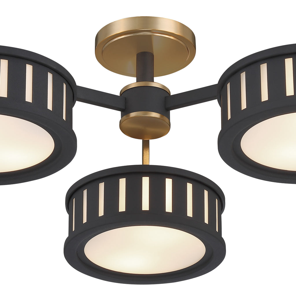Kendal 6 Light Semi Flush – Crystorama