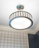 Kendal 15.5'' Chandelier in Polished Nickel - Lifestyle View (KEN-8303-PN)