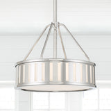 Kendal 15.5'' Chandelier in Polished Nickel - Lifestyle View (KEN-8303-PN)
