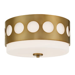 Kirby 13.25'' Flush Mount | Crystorama Lighting