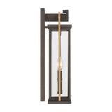 Lendel 8'' Outdoor Sconce in Twilight Bronze - Textured Gold - Additional View (LDL-902-TZ-TG)