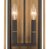 Lendel 8'' Outdoor Sconce in Twilight Bronze - Textured Gold - Additional View (LDL-902-TZ-TG)