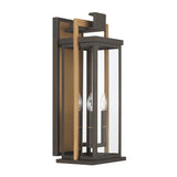 Lendel 9.75'' Outdoor Sconce in Twilight Bronze - Textured Gold - Additional View (LDL-904-TZ-TG)