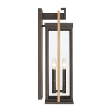 Lendel 9.75'' Outdoor Sconce in Twilight Bronze - Textured Gold - Additional View (LDL-904-TZ-TG)