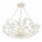 Marselle 24'' Semi Flush Mount in Matte White - Front View (MSL-306-MT_CEILING)