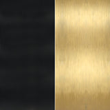 Capsule 47.75'' LED Linear Chandelier - Matte Black - Textured Gold Finish Detail (CAP-8513-MK-TG)