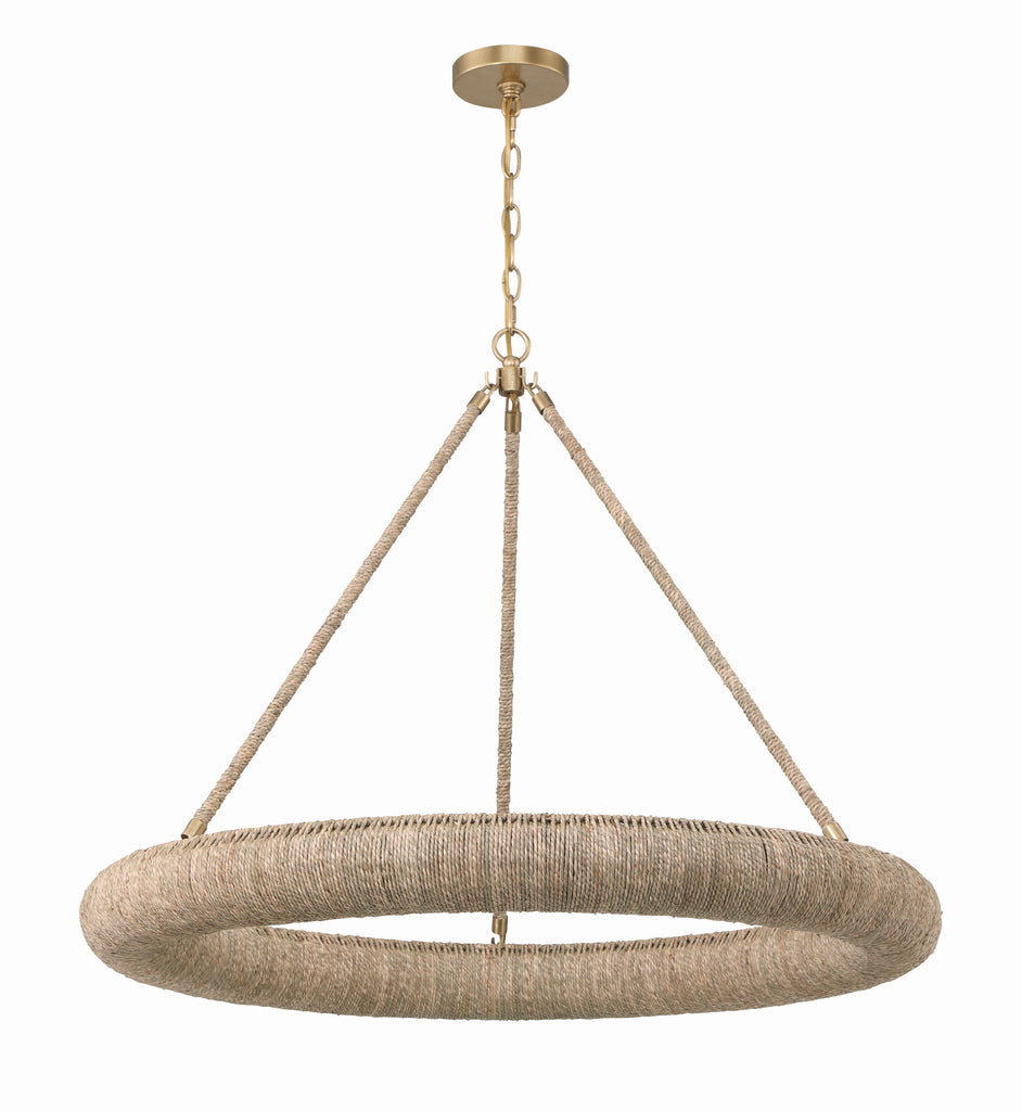 Oakley 32'' Integrated LED Chandelier | Crystorama Lighting