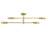 Orson 54'' Semi Flush Mount in Modern Gold - Additional View (ORS-734-MG-ST_CEILING)