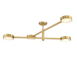 Orson 54'' Semi Flush Mount in Modern Gold - Additional View (ORS-734-MG-ST_CEILING)