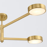 Orson 54'' Semi Flush Mount in Modern Gold - Additional View (ORS-734-MG-ST_CEILING)