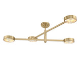 Orson 54'' Semi Flush Mount in Modern Gold - Additional View (ORS-734-MG_CEILING)