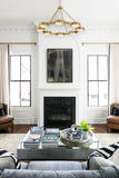 Orson 38.5'' Chandelier in Modern Gold - Lifestyle View (ORS-738-MG-ST)
