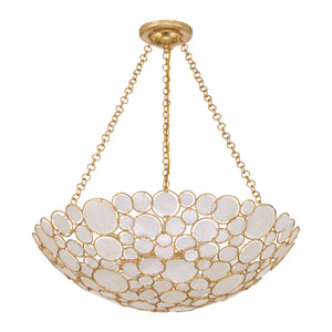 Palla 16'' Semi Flush Mount | Crystorama Lighting