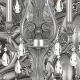 Dawson 12.5'' Sconce - Pewter Finish Detail (5563-PW-CL-MWP)