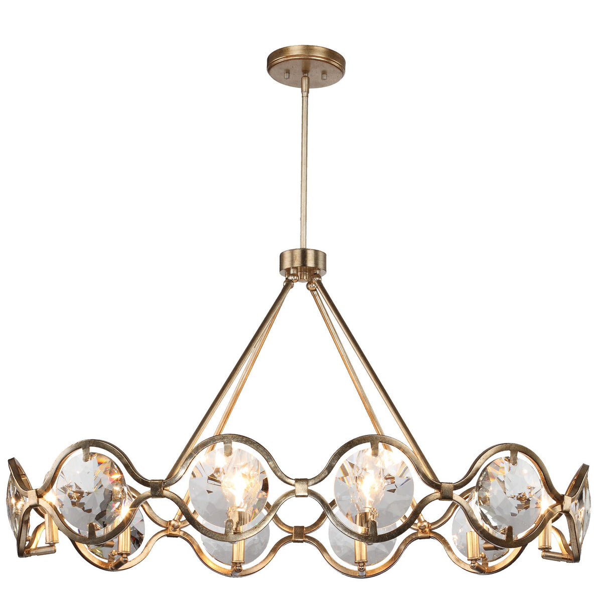 Quincy 40'' Linear Chandelier
