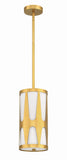 Royston 7'' Pendant in Antique Gold - Additional View (ROY-801-GA)