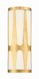 Royston 6.75'' Sconce in Antique Gold - Front View (ROY-802-GA)