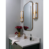 Royston 6.75'' Integrated LED Sconce in Antique Gold - Lifestyle View (ROY-802-GA_LED)
