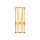 Royston 6.75'' Sconce in Antique Gold - Front View (ROY-802-GA)
