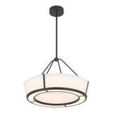 Royce 24.25'' Integrated LED Pendant in Charcoal Bronze - Additional View (RYC-8106-CZ)