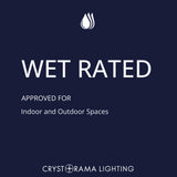 Byron 6.5'' Outdoor Sconce - Wet Rated Certification (BYR-80102-MK)