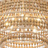 Silas 30'' Chandelier in Burnished Silver - Additional View (SIL-B6008-BS)