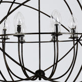 Solaris 28.5'' Outdoor Chandelier in English Bronze - Additional View (SOL-9328-EB)
