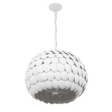 Talia 20.5'' Chandelier in Matte White - Additional View (TAL-9404-MT)
