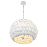 Talia 20.5'' Chandelier in Matte White - Additional View (TAL-9404-MT)