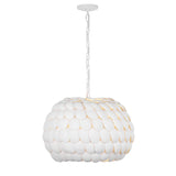 Talia 20.5'' Chandelier in Matte White - Additional View (TAL-9404-MT)