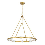 Terrell 29.5'' LED Chandelier in Luxe Gold - Additional View (TRL-2805-LG)
