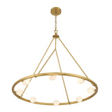 Terrell 29.5'' LED Chandelier in Luxe Gold - Additional View (TRL-2805-LG)