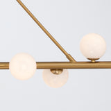 Terrell 46.5'' LED Linear Chandelier in Luxe Gold - Additional View (TRL-2807-LG)